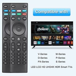 【Pack of 2】 Replacement Remote Control for Vizio TVs,XRT140 for All Vizio LED LCD HD 4K UHD HDR Smart TVs