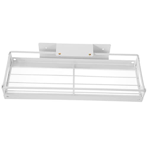 COLLBATH Storage Drawers Drawer Dividers Drawer Rack Carbon Steel White Slide Rail Household Storage Drawer Clear Shelves