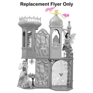 Replacement Parts for Barbie and The Secret Door Princess Castle - BLP42 ~ Replacement Flyer