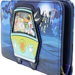 Warner Bros 100th Anniversary Looney Tunes Scooby-Doo Mash-Up Flap Wallet