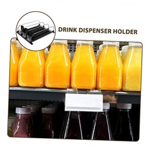 ULTECHNOVO 3pcs Drink Pusher Mini Drinks Vending Machine Bottle Dispenser Supermarket Drink Puller Soda Bottle Organizer Slide Out Drink Shelves To Stack Abs Combination Soda Bottle Dispenser