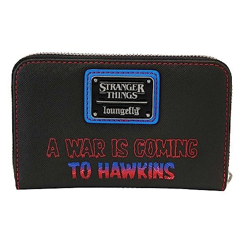 Netflix Stranger Things Upside Down Shadows Zip Around Wallet