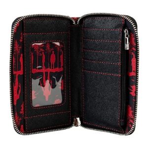 Netflix Stranger Things Upside Down Shadows Zip Around Wallet