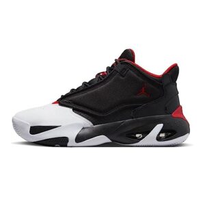 men's jordan max aura 4 shoes black/gym red/white (dn3687 061) (us_footwear_size_system, adult, men, numeric, medium, numeric_9)