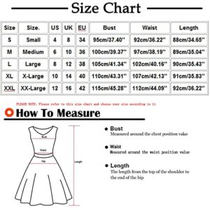 Linen Dress for Women Summer Plus Size Women's Summer Linen Dress Crewneck Short Sleeve Tshirt Dress Empire Waist Smocked Flow Boho Beach Sundress Petite Linen Dresses