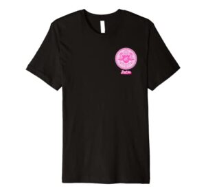 barbie the movie - ken flamingo badge premium t-shirt