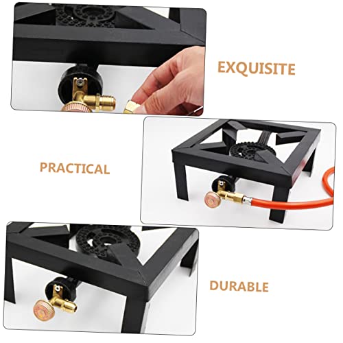 BESPORTBLE Gas Stove Outdoor Gas Burner Gas Bbq Portable Stove Burner 1 Set Single Burner Outdoor Stove Bbq Propane Stove Outdoor Gas Cooker Propane Single Burner Propane Stove Propane Burner