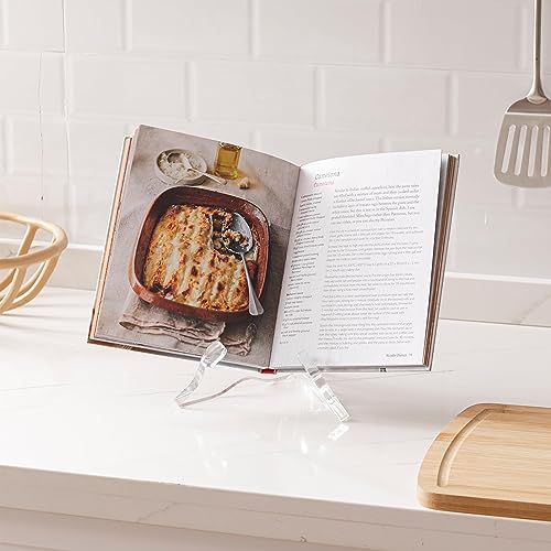AOLDHYY Cookbook Stand, GMFINE Plate Stand Cookbook Recipe Book Holder Cook Boo Garden Sculpture Outdoor Decoration