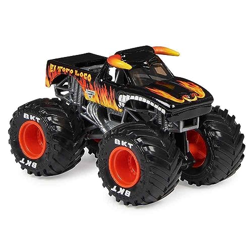 Monster Jam 2023 Spin Master 1:64 Diecast Truck Series 29 Legacy Trucks El Toro Loco (Black)