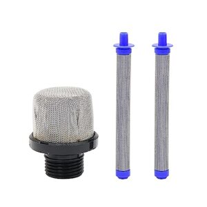 yeshinda 288716 3/4" inlet suction strainer and 288749 60mesh airless spray gun filter combination fit for airless paint spray guns