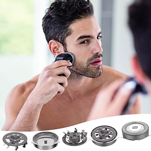 Centtechi Replacement Shaver Heads for Philips Aquatouch, 6Pcs Shaver Replacement Heads for Men Compatible with Series 1000, 2000, 3000, 5000, 6000 and Model AT8xx/AT7xx/PT8xx/PT7xx with Pointed Blade