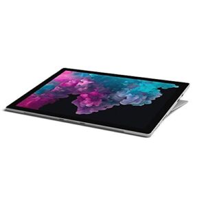 microsoft surface pro 6 12.3" tablet 128gb wifi core™ i5-8350u 1.7ghz, platinum (renewed)