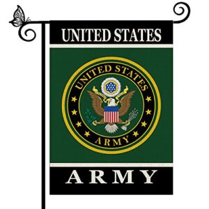 us army garden flag veterans house sign u.s. military gifts double sided 12.5 x 18 inch united states army yard outdoor decoration