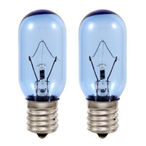 txdiyifu t8 40w refrigerator light bulb 241552802 297048600 replacement for whirlpool kitchenaid electrolx kenmore frigidaire light bulb (2 packs)