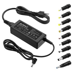 alitove 65w 45w 33w universal laptop charger,19v 3.42a-1.7a monitor power supply cord for samsung lg tv hp monitor acer spire spin chromebook toshiba satellite asus gateway harmon kardon speaker