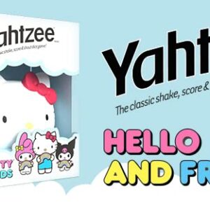 USAOPOLY YAHTZEE: Hello Kitty and Friends | Classic Family Dice Game