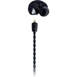 Razer Moray in-Ear Monitor for Streaming: Hybrid Dual Driver Acoustic Design - Ergonomic Low Profile Shape - Passive Noice Isolation - Braided Over-Ear Wires - Custom Ear Tips & Carrying Case - Black