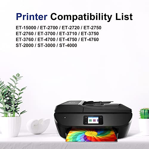 702 702XL Remanufactured Ink Cartridge Combo Pack Replacement for Epson 702XL T702XL 702 T702 for Workforce Pro WF-3720 WF-3733 WF-3730 Printer (4 Pack)