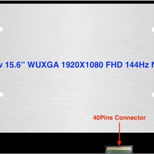 EM EMAJOR TECH New Screen Replacement for NV156FHM-N4J FHD 1920x1080 144Hz IPS LCD LED Display