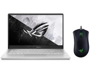 asus rog zephyrus 14" fhd 144hz gaming laptop | amd r7-5800hs processor | nvidia geforce rtx 3060 | 24gb ram | 512gb ssd | backlit keyboard | windows 11 home | bundle with gaming mouse