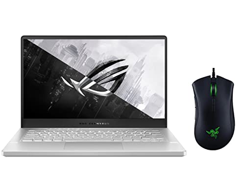 ASUS ROG Zephyrus 14" FHD 144Hz Gaming Laptop | AMD R7-5800HS Processor | NVIDIA GeForce RTX 3060 | 24GB RAM | 512GB SSD | Backlit Keyboard | Windows 11 Home | Bundle with Gaming Mouse