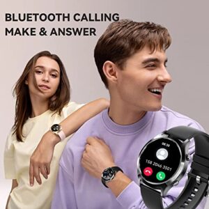 Smart Watch for Men Bluetooth Calling 1.39" HD Big Screen Sports Smartwatch Compatible with iPhone Android Phones 100+ Sports Modes Fitness Tracker Watch with Heart Rate Sleep Monitor Pedometer