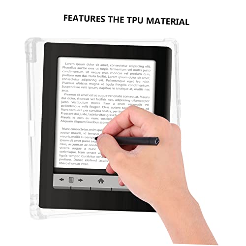 UKCOCO E-Reader Protective Case Ebook Reader Case 5pcs Pen Tray Case Ebook Reader Ebook Reader Case Transparent TPU Storage Pen E- with Pen Holder Protective Case for E-Reader