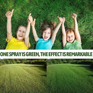 8 PCS Green Grass Lawn Spray, Greenrevive Hydroseeding Lawn Solution Grass Seed Spray,Liquid Grass Seed Spray for Lawn,Hydro Grass Seed Spray（59ml）