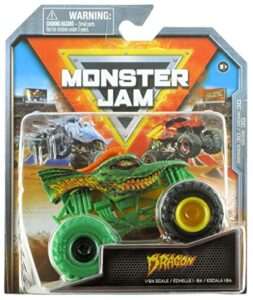 monster jam 2023 spin master 1:64 diecast truck series 30 phased out dragon