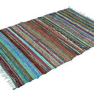 Handmade Braided Chindi Rug, Rag Rug, Area Rug, Carpet Rug, Runner Rug 3x5 Foot, 4x6 Foot, 5x7 Foot (3x5 Foot)