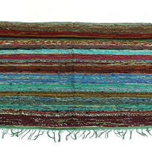 Handmade Braided Chindi Rug, Rag Rug, Area Rug, Carpet Rug, Runner Rug 3x5 Foot, 4x6 Foot, 5x7 Foot (3x5 Foot)