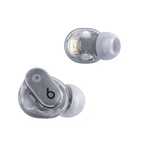 Beats by Dr. Dre Studio Buds + True Wireless Noise-Canceling Earbuds, Transparent with 10000mAh Wireless Portable Charger