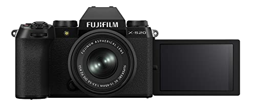 Fujifilm X-S20 Mirrorless Digital Camera XC15-45mm Lens Kit Black