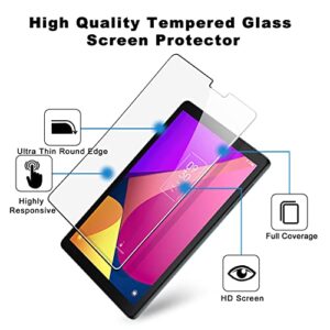KIQ 2 Pack Tempered Glass for TCL Tab 8 LE Screen Protector Anti-Scratch Film