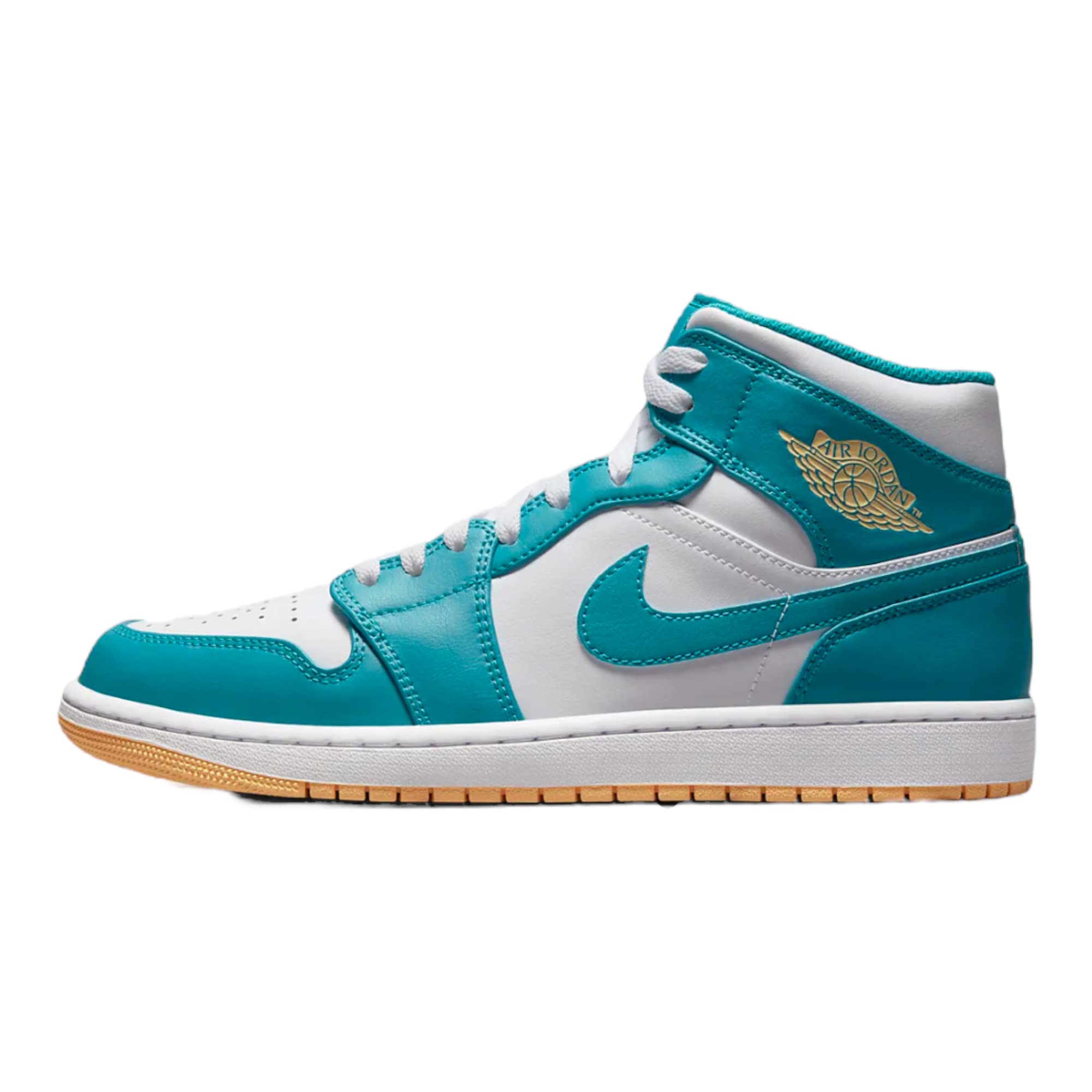 Nike Air Jordan Mid Men's Shoes Aquatone/Celestial Gold-White DQ8426-400 12