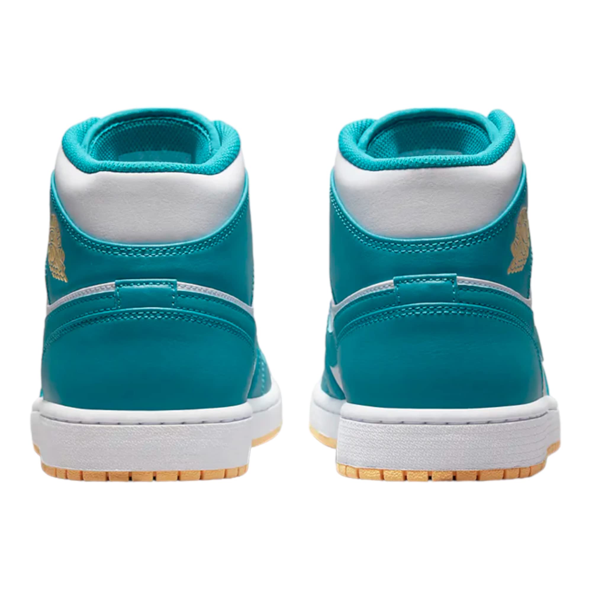 Nike Air Jordan Mid Men's Shoes Aquatone/Celestial Gold-White DQ8426-400 12