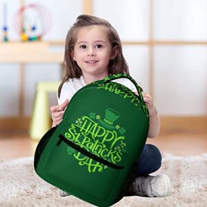 SDERDZSE Backpack Happy St. Patrick's Day Laptop Backpack Casual Daypack Cute Travel Backpack for Women Men