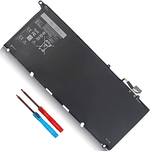 Shyarweyy XPS 13 9350 9343 90V7W JD25G Laptop Battery for Dell XPS13 XPS 13 9343 9350 13D-9343 13D-9343-3508 13-9350-D1608 13-9350-D1508G 13-9350-D1708 P54G 0DRRP 090V7W JHXPY 0N7T6 RWT1R 0RWT1R