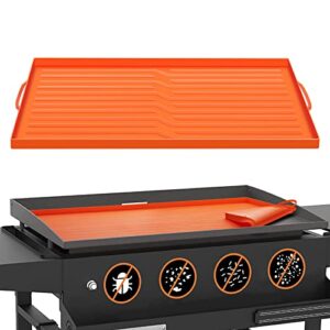 nancyl 36 inch griddle cover for blackstone, griddle mat 36 inch protective bbq grill for blackstone protector accessories kit, blackstone griddle mat 36" x 22"