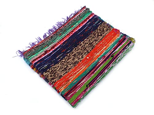 Handmade Braided Chindi Rug, Rag Rug, Area Rug, Carpet Rug, Runner Rug 3x5 Ft, 4x6 Ft, 5x7 Ft, Carpet Rug (4x6 Ft (28x72 Inch))