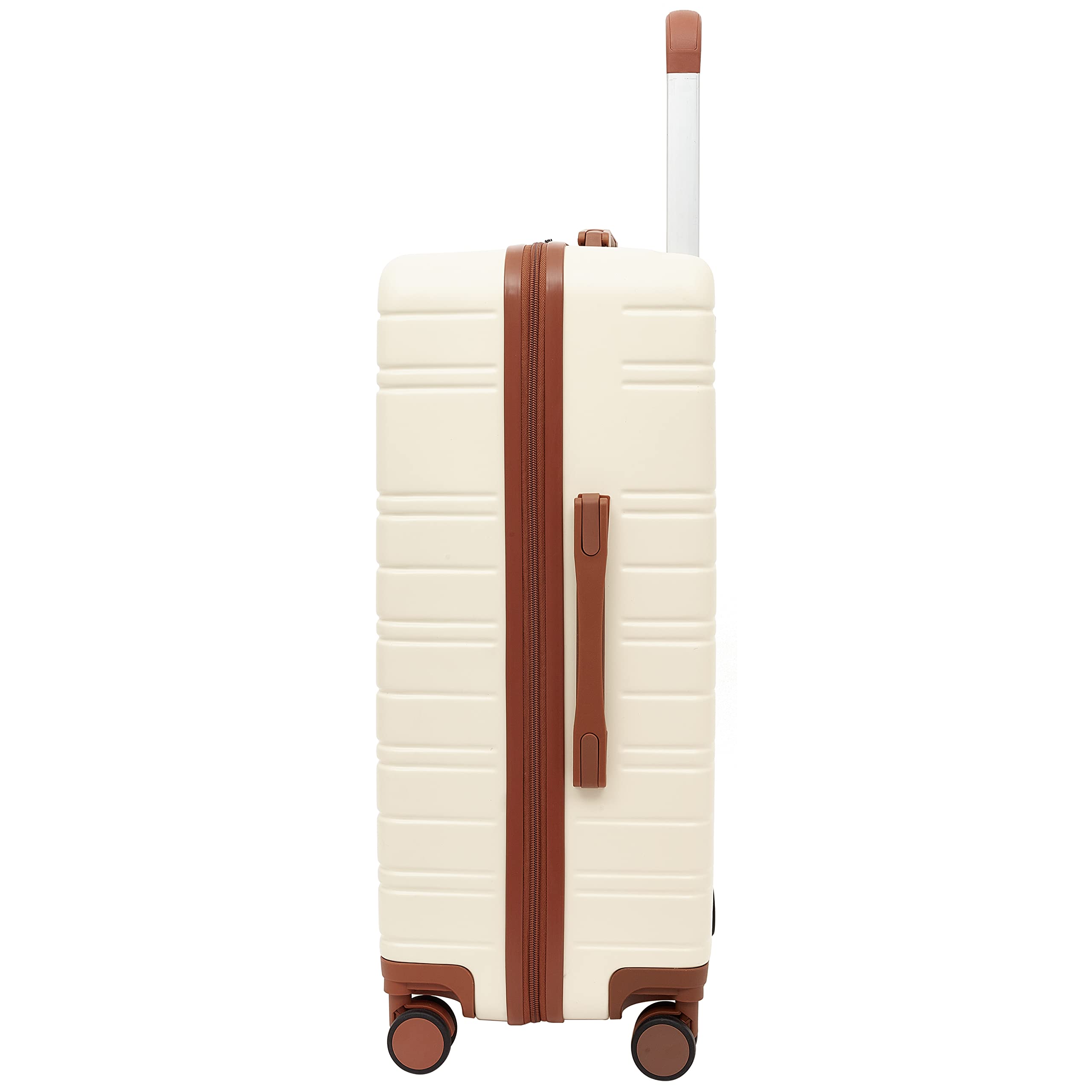 Travelers Club 20" Navigate Luggage, Ivory, 2PC Set