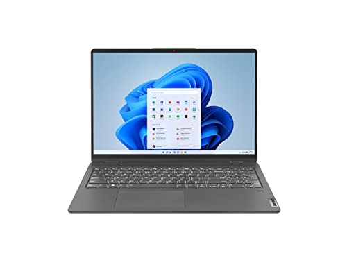 Lenovo IdeaPad Flex 5 16" 2-in-1 Touchscreen Laptop | Intel Core i7-1255U | Intel Iris Xe Graphics | 16GB RAM | 512GB SSD | Backlit Keyboard | Fingerprint | Windows 11 Home | Bundle with Stylus Pen