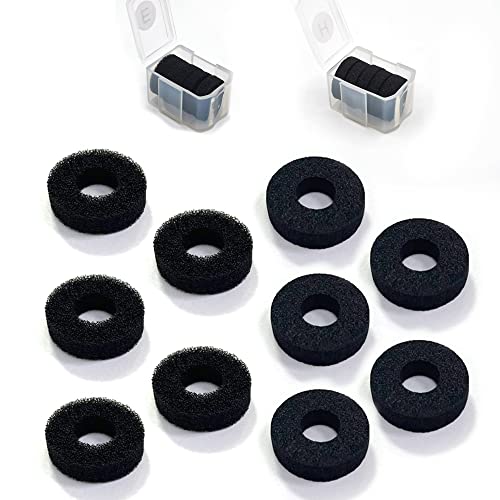 ShiMa Owl Aim Assist Rings/Stick Precision Rings Compatible with PS5/4,Compatible with Xbox SX/SS/One,Compatible with Switch Pro Controller Aim Assist Precision Rings,Storage Case,(Easy&Hard)