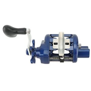 Vbestlife Baitcasting Fishing Reel, Round Baitcaster Reel Smooth Powerful Saltwater Inshore Surf Trolling Reel (JBC9000L)