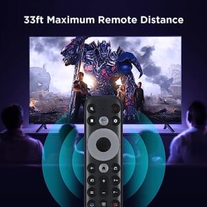 Newest Universal Remote Control Replacement for TCL Mini-LED QLED 4K UHD Smart TV 75R646 65R646 55R646 75S546 65S546 55S546 50S546 43S446 50S446 55S446 65S446 75S446 85S446 (No Voice Function)