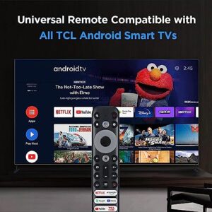 Newest Universal Remote Control Replacement for TCL Mini-LED QLED 4K UHD Smart TV 75R646 65R646 55R646 75S546 65S546 55S546 50S546 43S446 50S446 55S446 65S446 75S446 85S446 (No Voice Function)