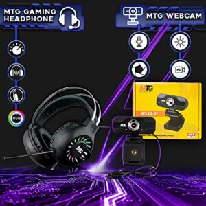 TechMagnet Gaming Desktop PC, Intel i7 4th Gen, Zeus Pro 4, GT 1030, 16GB RAM ARGB, 512GB SSD + 2TB HDD, Wi-Fi | Bluetooth Adapter, Webcam, RGB Kit, Win 10 Pro (Renewed)