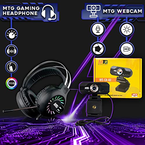 TechMagnet Gaming Desktop PC, Intel i7 4th Gen, Zeus Pro 4, GT 1030, 16GB RAM ARGB, 512GB SSD + 2TB HDD, Wi-Fi | Bluetooth Adapter, Webcam, RGB Kit, Win 10 Pro (Renewed)