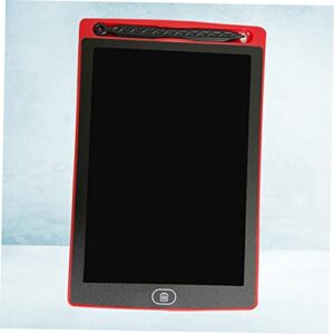 MAGICLULU LCD Drawing Tablet for Kids Drawing Tablet for Writing Tablets for LCD Writing Board LCD Drawing Tablet Digital Notebook Drawing Board Small Blackboard Liquid Crystal Red