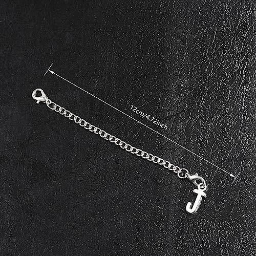 LUAATT Letter Charm Accessories For Stanley Cup,Name Id Letter Handle Charm For Stanley Tumbler(J)